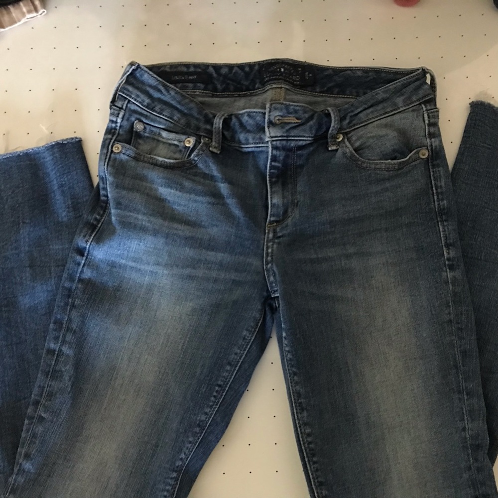 Luck Brand women distressed skinny jeans